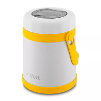 Ланч-бокс Kitfort KT-1241-1 (бело-желтый)