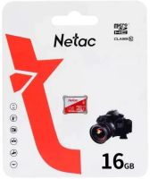 Карта памяти Netac 16GB P500 ECO MicroSDHC NT02P500ECO-016G-S