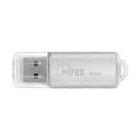 Флешка 4GB USB Flash Mirex Unit (Серебристый) 13600-FMUUSI04