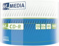 Набор дисков CD-R MyMedia 700Mb 52x (50 шт)