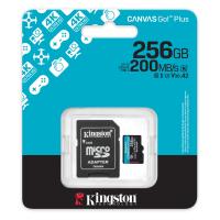 Карта памяти Kingston 256GB Canvas Go! Plus microSDXC SDCG4/256GB (с адаптером)