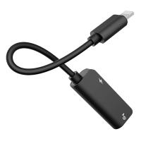 Адаптер Lightning Baseus CALL37-01 (2F - M, черный)