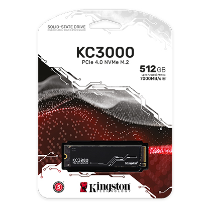 Диск SSD Kingston KC3000 512GB SKC3000S/512G