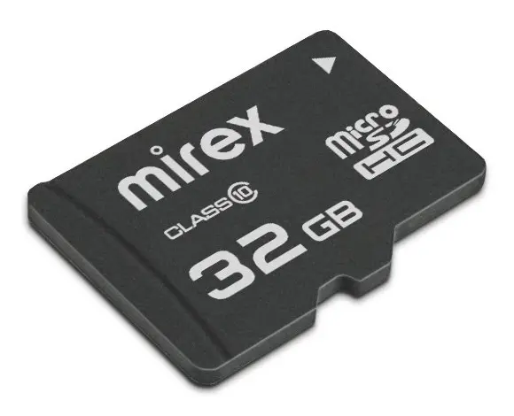 Карта памяти Mirex 32GB microSDHC 13613-AD10SD32 (с адаптером)