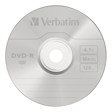 Диск DVD-R Verbatim DataLife 4.7Gb 16x (1 шт)