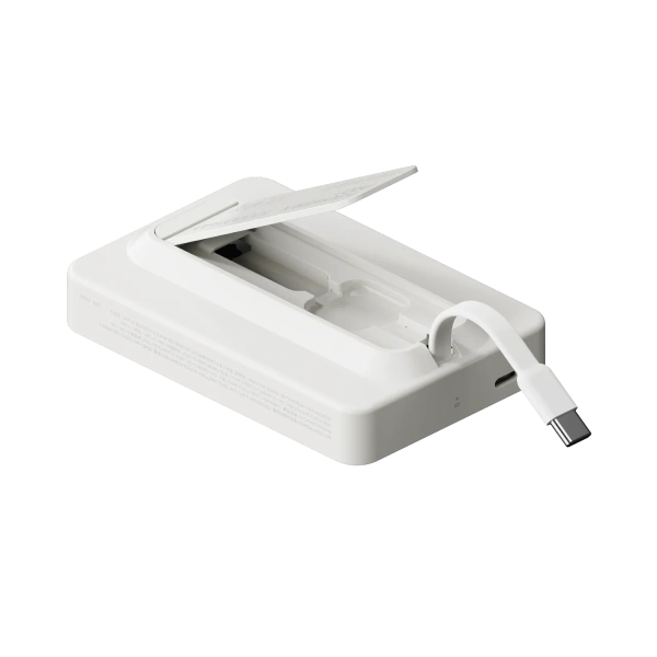 Портативное зарядное устройство Momax 1-Power X Pro+ Magnetic IP132 10000mAh (Type-C, 20W, белый)