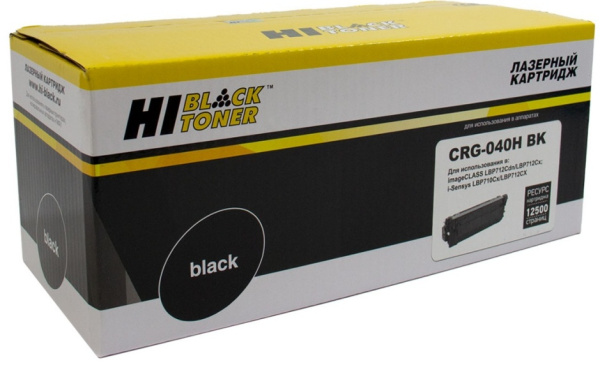Картридж Hi-Black HB-№040H BK