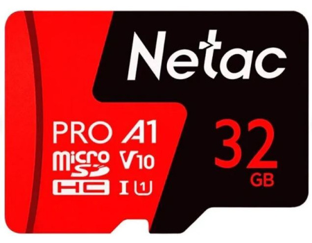 Карта памяти Netac 32GB P500 Extreme Pro MicroSDHC NT02P500PRO-032G-S