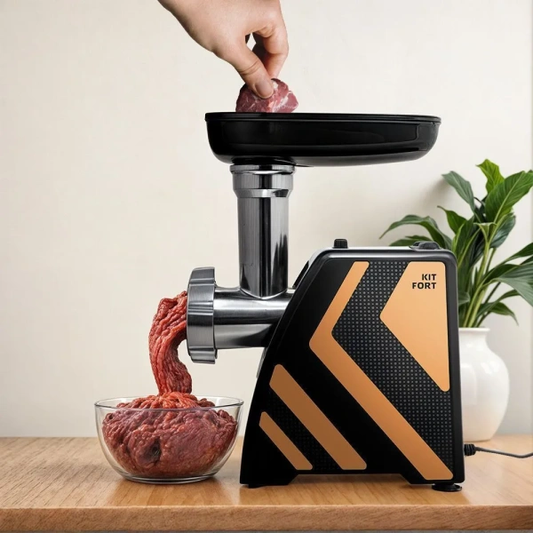 Мясорубка Kitfort KT-2101-3 Carnivora (оранжевый)