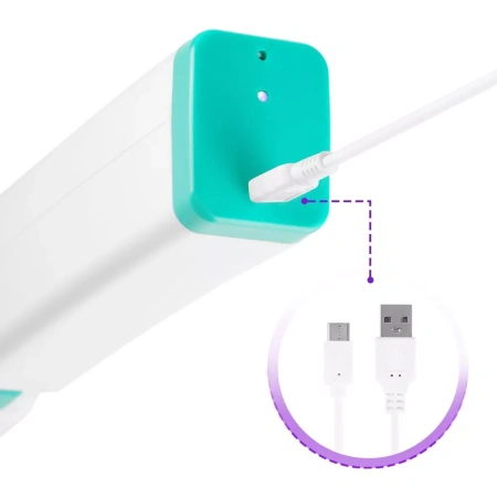 Электронож Kitfort KT-4073-2 (бело-зеленый)