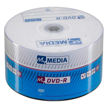 Набор дисков DVD-R MyMedia 4.7Gb 16x (50 шт)