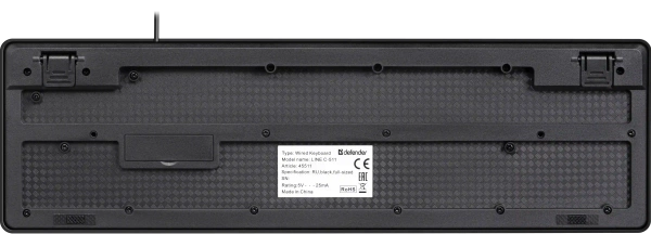 Клавиатура + мышь Defender Line C-511 45511