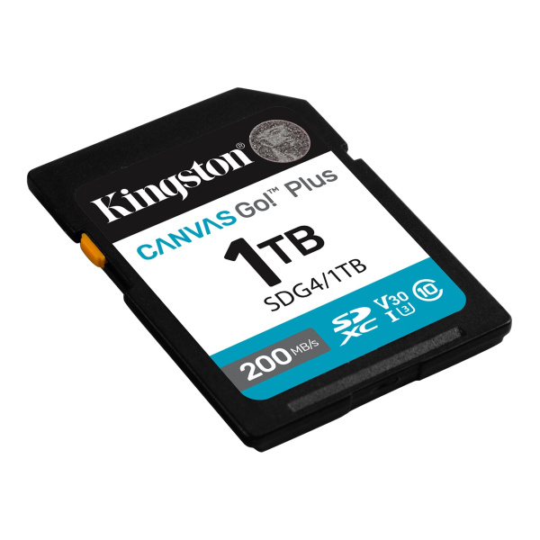 Карта памяти Kingston 1TB Canvas Go! Plus SDXC SDG4/1TB