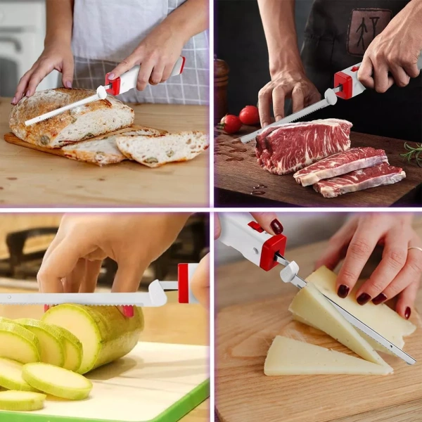 Электронож Kitfort KT-4073-1 (бело-малиновый)