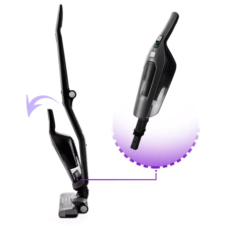 Вертикальный беспроводной пылесос «3 в 1» Kitfort KT-594