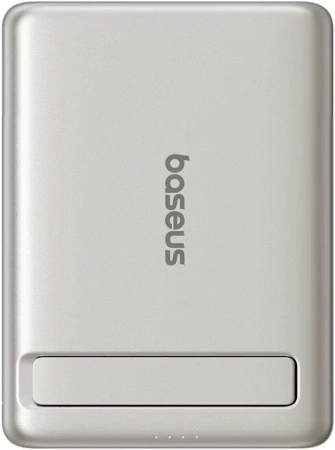 Внешний аккумулятор Baseus PicoGo AM31 Mini Magnetic Power Bank with Stand 20W 5000mAh (титановый)