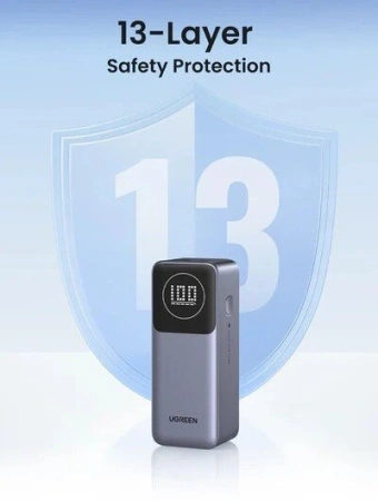 Внешний аккумулятор Ugreen PB724 12000mAh (серый)