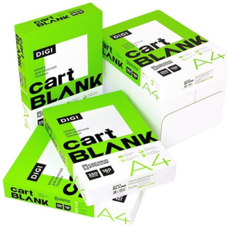 Бумага Cartblank A4, 500л, класс С (5 пачек в коробке)