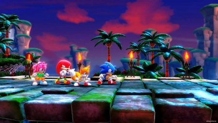 Sonic Superstars для PS4 (русские субтитры)