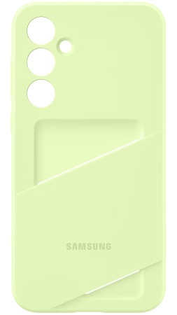 Чехол-накладка Samsung Card Slot Case A35 5G (лаймовый)
