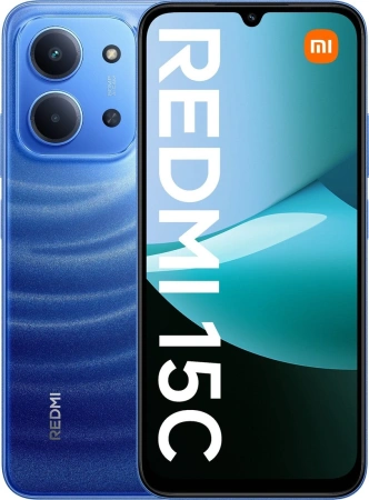 Телефон Xiaomi Redmi 15C 4G 6GB/128GB международная версия (синий)