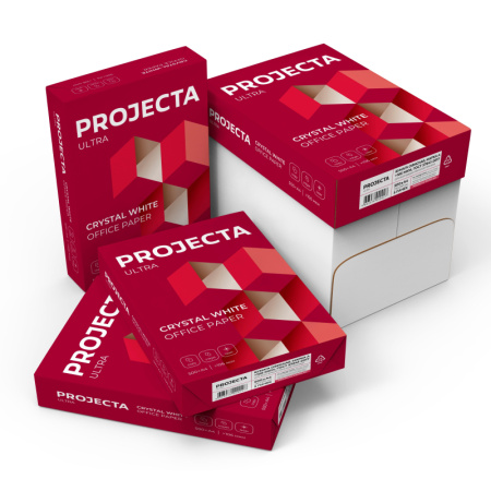 Бумага Projecta Ultra A4, 80 г/м2, 500л, класс А