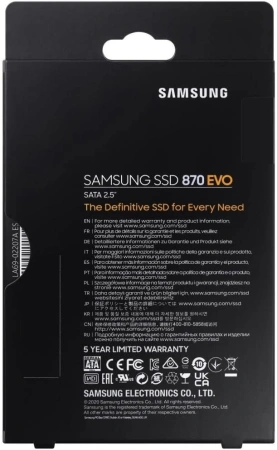 SSD Samsung 870 Evo 1TB MZ-77E1T0BW