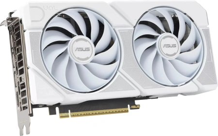 Видеокарта ASUS Dual GeForce RTX 5060 Ti 16GB GDDR7 White OC Edition DUAL-RTX5060TI-O16G-WHITE