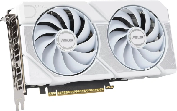 Видеокарта ASUS Dual GeForce RTX 5060 Ti 16GB GDDR7 White OC Edition DUAL-RTX5060TI-O16G-WHITE