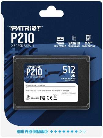 SSD Patriot P210 512GB P210S512G25