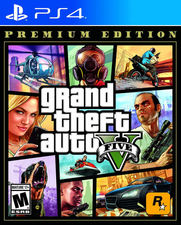 Grand Theft Auto V. Premium Edition для PS4 (русские субтитры)