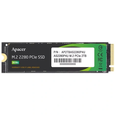 Внутренний SSD-накопитель Apacer AS2280P4U 256GB AP256GAS2280P4U