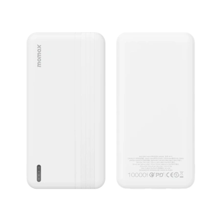 Портативное зарядное устройство Momax iPower PD IP77 10000mAh (Type-A/Type-С/microUSB, 22.5W, белый)