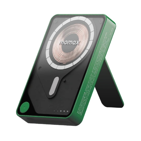 Портативное зарядное устройство Momax 1-Power X Pro+ Magnetic IP132 10000mAh (Type-C, 20W, зеленый)