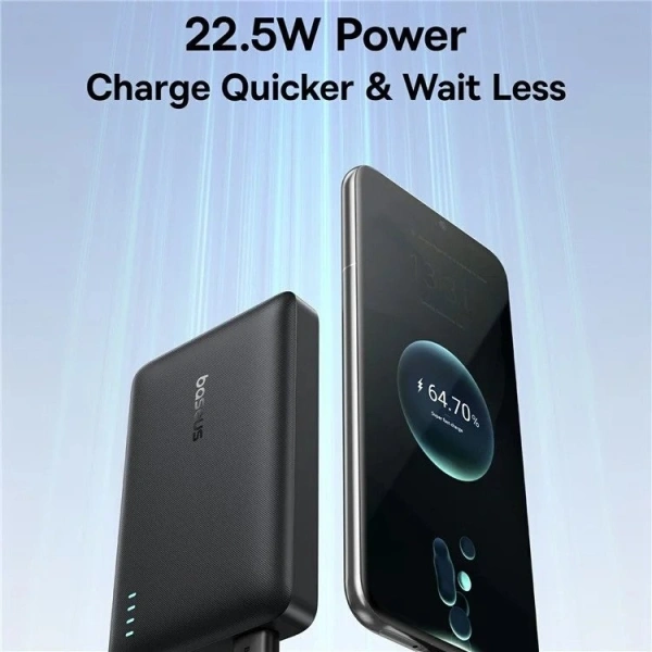 Внешний аккумулятор Baseus EnerFill FP21 22.5W 10000mAh (черный)