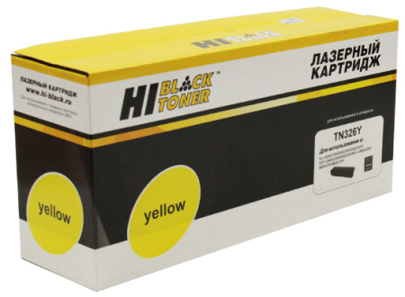 Тонер-картридж Hi-Black TN-326Y