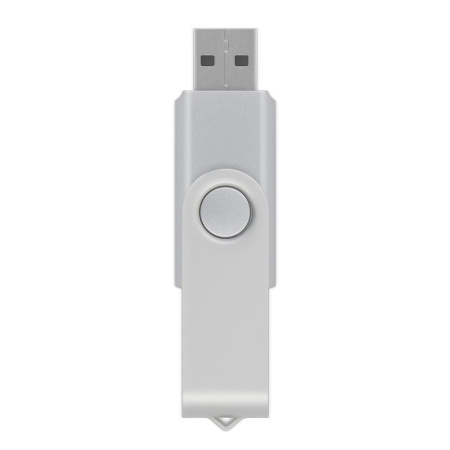 Флешка 256GB USB 2.0 FlashDrive Mirex SWIVEL SILVER