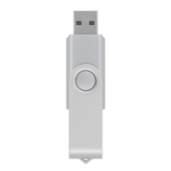 Флешка 256GB USB 2.0 FlashDrive Mirex SWIVEL SILVER