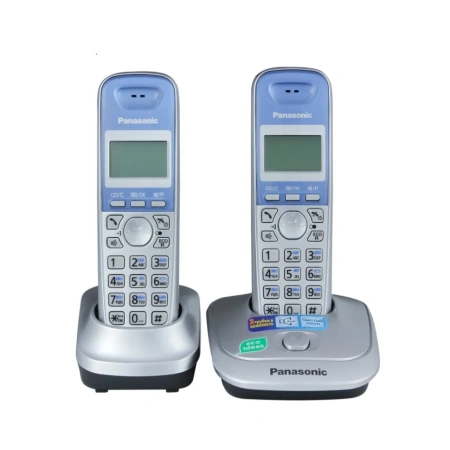 Радиотелефон Panasonic KX-TG2512RUS (база + 2 трубки)