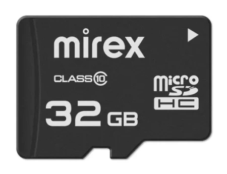 Карта памяти Mirex 32GB microSDHC 13612-MC10SD32