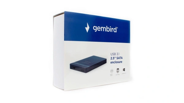 Бокс для накопителей 2.5" Gembird EE2-U31S-2