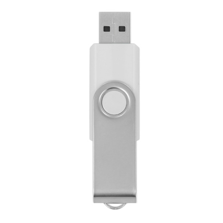 Флешка 16GB USB 2.0 Flash Mirex SWIVEL (Белый) 13600-FMUSWT16