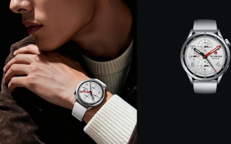 Умные часы Xiaomi Watch S5 46 мм (серебристый, международная версия)