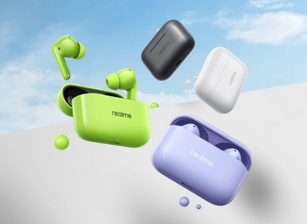 Наушники Realme Buds T200 (белый)