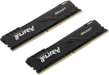 Оперативная память Kingston FURY Beast 2x16GB DDR4 PC4-28800 KF436C18BBK2/32