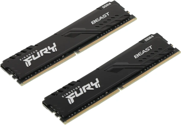 Оперативная память Kingston FURY Beast 2x16GB DDR4 PC4-28800 KF436C18BBK2/32