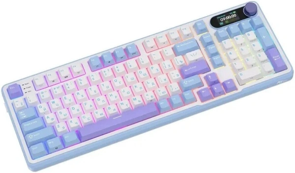 Клавиатура Royal Kludge RK-S98 RGB Taro Milk (RK Cream)