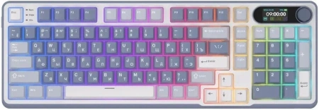 Клавиатура Royal Kludge RK-S98 RGB Ocean Blue (RK Cream)