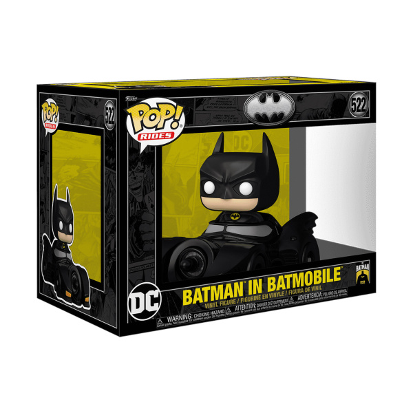 Фигурка Funko POP! Rides DC Batman 85th Batman in Batmobile 80689