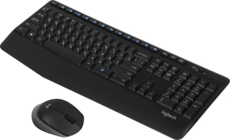 Беспроводная клавиатура + мышь Logitech MK345 920-012925 (черный)